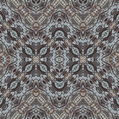 Kusursuz simetrik desen. Kusursuz bir doku. Soyut arkaplan