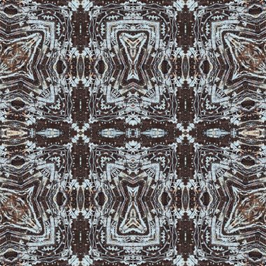 Kusursuz simetrik desen. Kusursuz bir doku. Soyut arkaplan