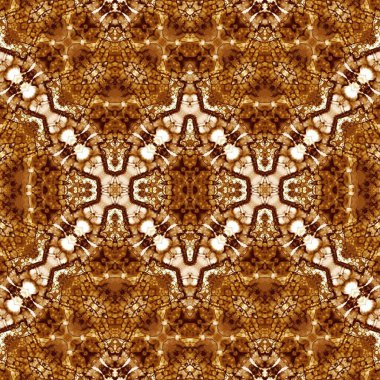 Kusursuz simetrik desen. Kusursuz bir doku. Soyut arkaplan