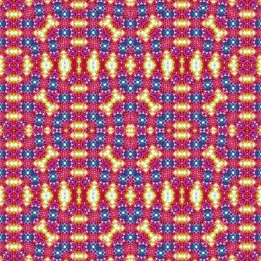 Kusursuz simetrik desen. Kusursuz bir doku. Soyut arkaplan