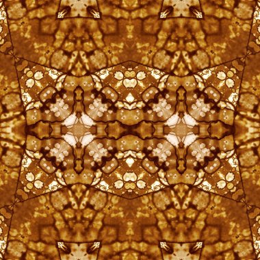 Kusursuz simetrik desen. Kusursuz bir doku. Soyut arkaplan