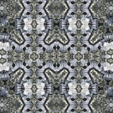 Kusursuz simetrik desen. Kusursuz bir doku. Soyut arkaplan