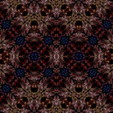 Kusursuz simetrik desen. Kusursuz bir doku. Soyut arkaplan