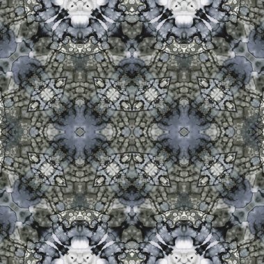 Kusursuz simetrik desen. Kusursuz bir doku. Soyut arkaplan