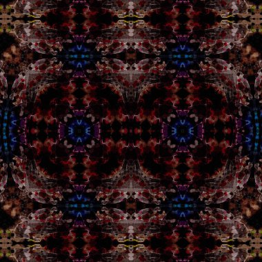 Kusursuz simetrik desen. Kusursuz bir doku. Soyut arkaplan