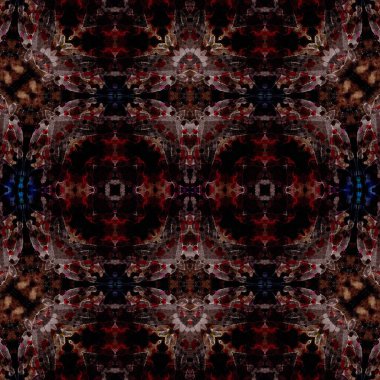 Kusursuz simetrik desen. Kusursuz bir doku. Soyut arkaplan