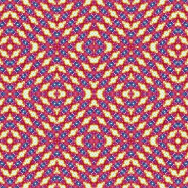 Kusursuz simetrik desen. Kusursuz bir doku. Soyut arkaplan