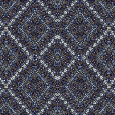 Kusursuz simetrik desen. Kusursuz bir doku. Soyut arkaplan