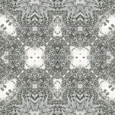 Kusursuz simetrik desen. Kusursuz bir doku. Soyut arkaplan