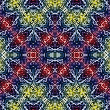 Kusursuz simetrik desen. Kusursuz bir doku. Soyut arkaplan