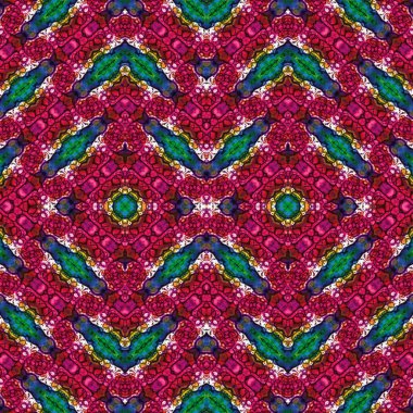 Kusursuz simetrik desen. Kusursuz bir doku. Soyut arkaplan