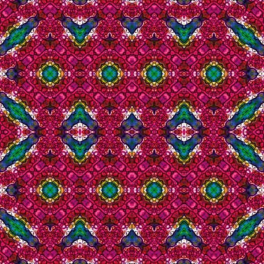 Kusursuz simetrik desen. Kusursuz bir doku. Soyut arkaplan