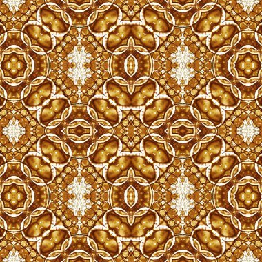 Kusursuz simetrik desen. Kusursuz bir doku. Soyut arkaplan