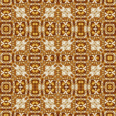 Kusursuz simetrik desen. Kusursuz bir doku. Soyut arkaplan