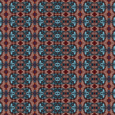 Kusursuz simetrik desen. Kusursuz bir doku. Soyut arkaplan