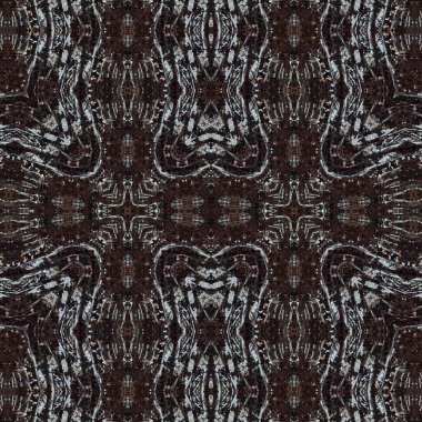 Kusursuz simetrik desen. Kusursuz bir doku. Soyut arkaplan