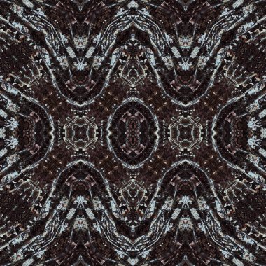 Kusursuz simetrik desen. Kusursuz bir doku. Soyut arkaplan