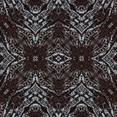 Kusursuz simetrik desen. Kusursuz bir doku. Soyut arkaplan