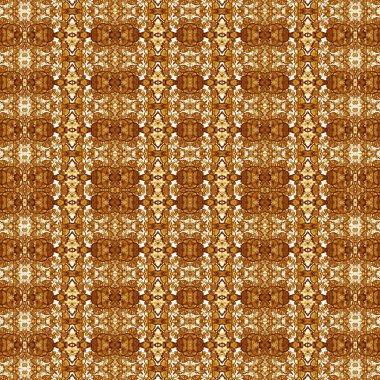 Kusursuz simetrik desen. Kusursuz bir doku. Soyut arkaplan