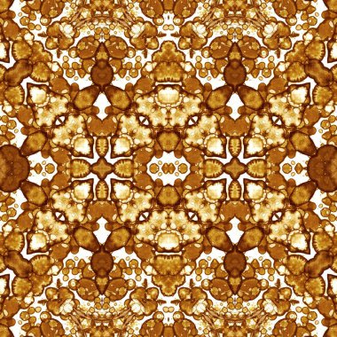 Kusursuz simetrik desen. Kusursuz bir doku. Soyut arkaplan