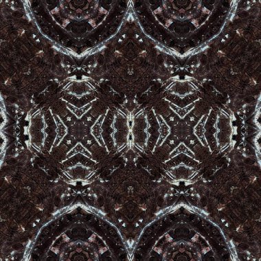 Kusursuz simetrik desen. Kusursuz bir doku. Soyut arkaplan