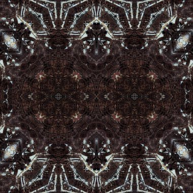 Kusursuz simetrik desen. Kusursuz bir doku. Soyut arkaplan