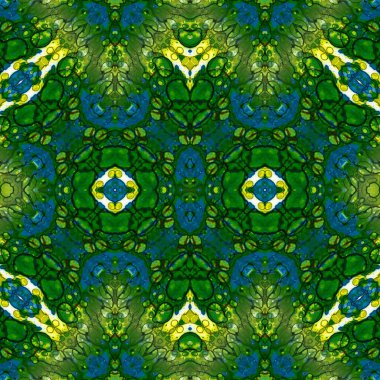 Kusursuz simetrik desen. Kusursuz bir doku. Soyut arkaplan