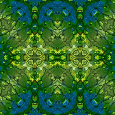 Kusursuz simetrik desen. Kusursuz bir doku. Soyut arkaplan