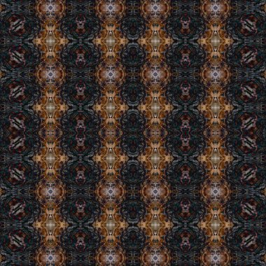 Kusursuz simetrik desen. Kusursuz bir doku. Soyut arkaplan