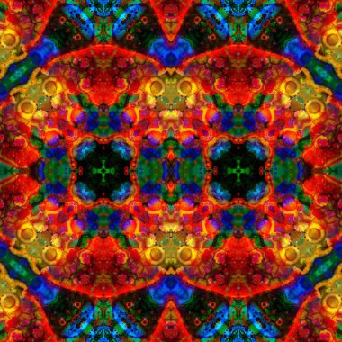 Kusursuz simetrik desen. Kusursuz bir doku. Soyut arkaplan