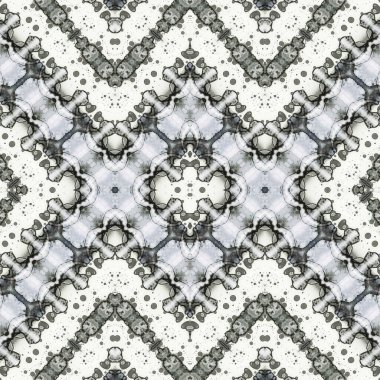 Kusursuz simetrik desen. Kusursuz bir doku. Soyut arkaplan