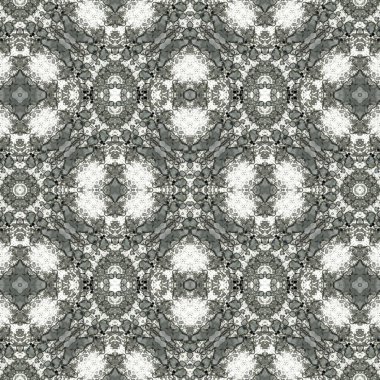 Kusursuz simetrik desen. Kusursuz bir doku. Soyut arkaplan