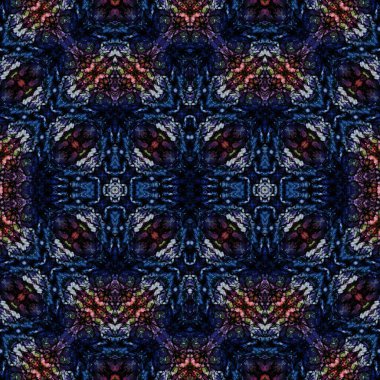 Kusursuz simetrik desen. Kusursuz bir doku. Soyut arkaplan