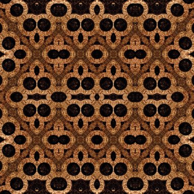 Kusursuz simetrik desen. Kusursuz bir doku. Soyut arkaplan