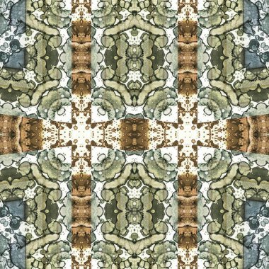 Kusursuz simetrik desen. Kusursuz bir doku. Soyut arkaplan