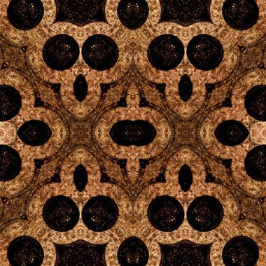 Kusursuz simetrik desen. Kusursuz bir doku. Soyut arkaplan