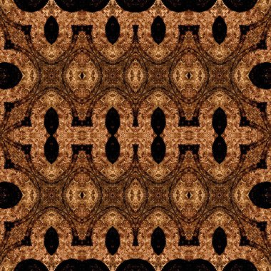 Kusursuz simetrik desen. Kusursuz bir doku. Soyut arkaplan