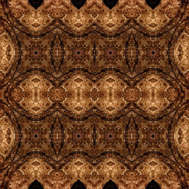 Kusursuz simetrik desen. Kusursuz bir doku. Soyut arkaplan