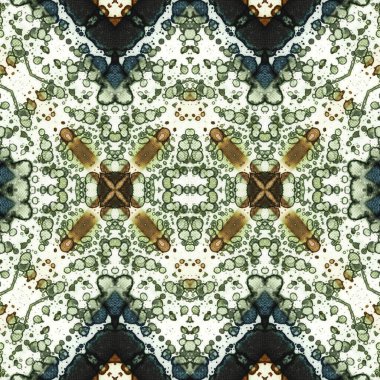 Kusursuz simetrik desen. Kusursuz bir doku. Soyut arkaplan