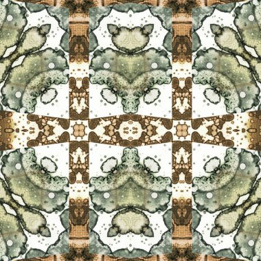 Kusursuz simetrik desen. Kusursuz bir doku. Soyut arkaplan