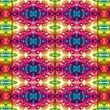 Kusursuz simetrik desen. Kusursuz bir doku. Soyut arkaplan