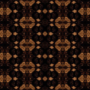 Kusursuz simetrik desen. Kusursuz bir doku. Soyut arkaplan