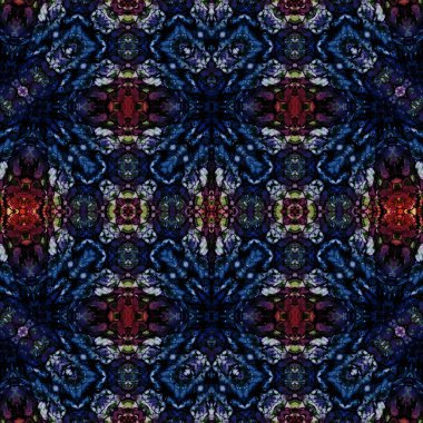 Kusursuz simetrik desen. Kusursuz bir doku. Soyut arkaplan