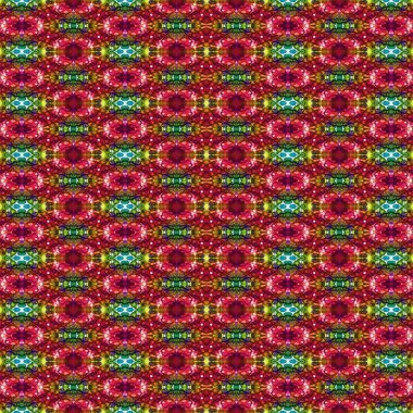 Kusursuz simetrik desen. Kusursuz bir doku. Soyut arkaplan