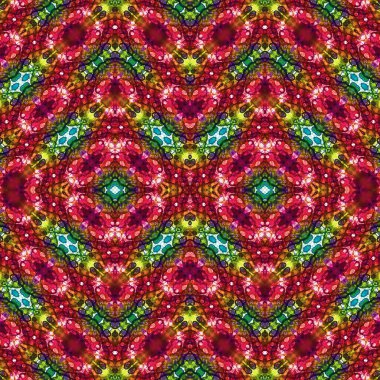 Kusursuz simetrik desen. Kusursuz bir doku. Soyut arkaplan