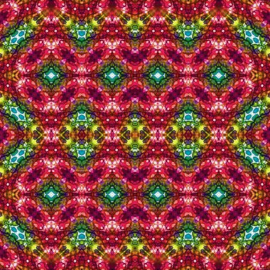 Kusursuz simetrik desen. Kusursuz bir doku. Soyut arkaplan