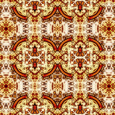 Kusursuz simetrik desen. Kusursuz bir doku. Soyut arkaplan