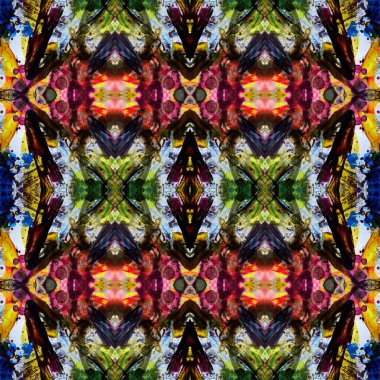 Kusursuz simetrik desen. Kusursuz bir doku. Soyut arkaplan