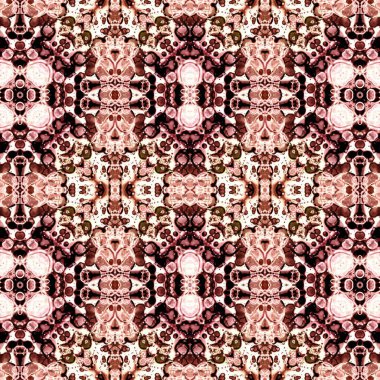 Kusursuz simetrik desen. Kusursuz bir doku. Soyut arkaplan