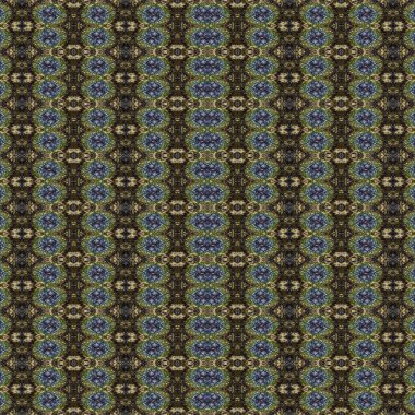 Kusursuz simetrik desen. Kusursuz bir doku. Soyut arkaplan